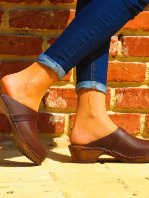 קבקבי עץ חום כהה רונה