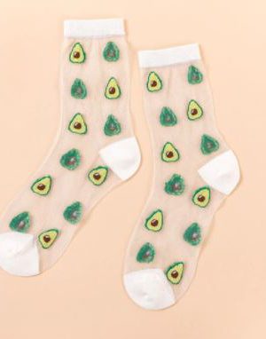 גרביים עם אבוקדו