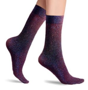 גרביים נוצצים אדומים