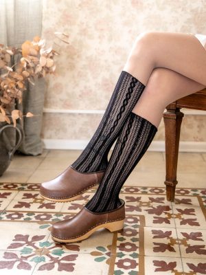 קבקבי עץ סגורים קרולינה חום אגוז