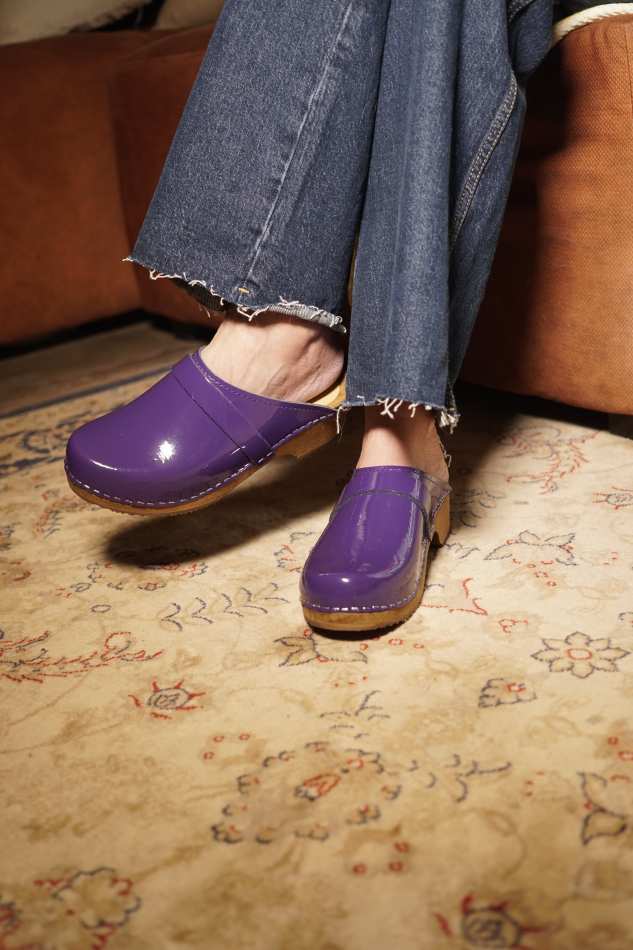 קבקבי עץ סגול לק