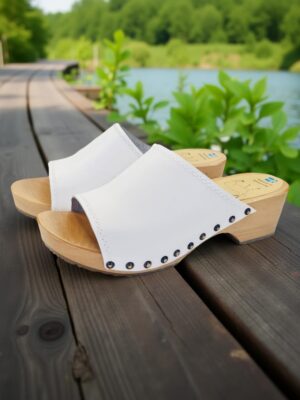 קבקבי עץ פיפ טו לבן